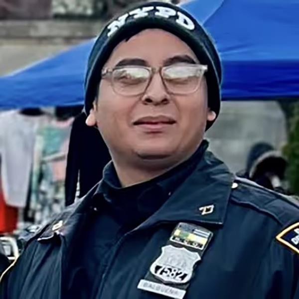 NYPD officer Angel Balbuena